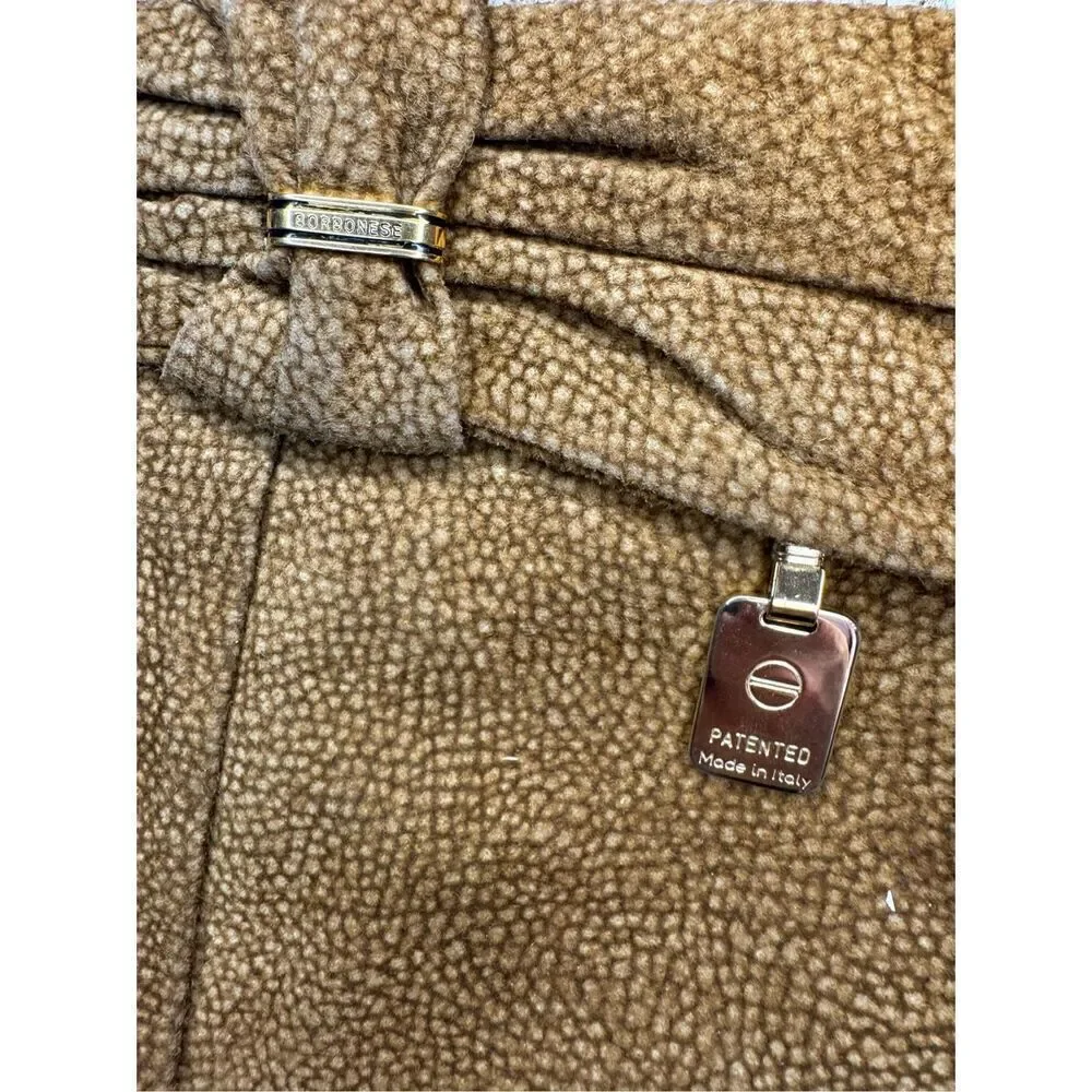 Borbonese Clutch purse Quail pattern ✨ Authentic ✨